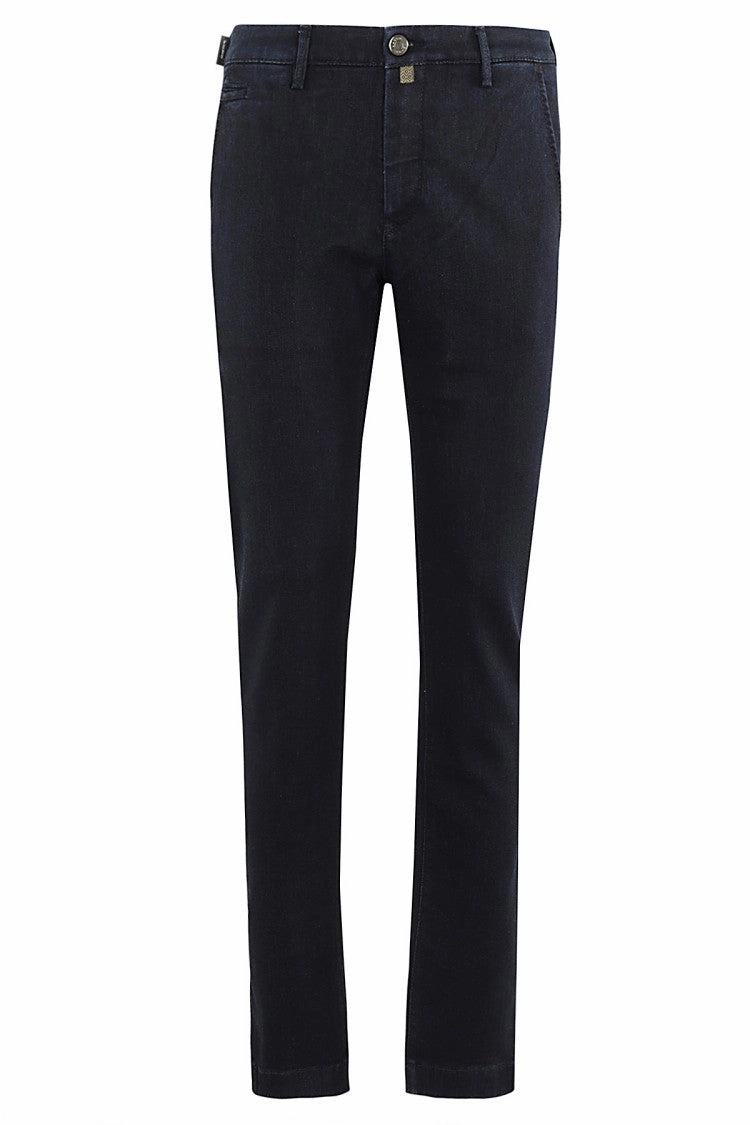 Simple Choice Water Efficient Wash Process 10-Ounce Dark Blue American Pocket Jeans