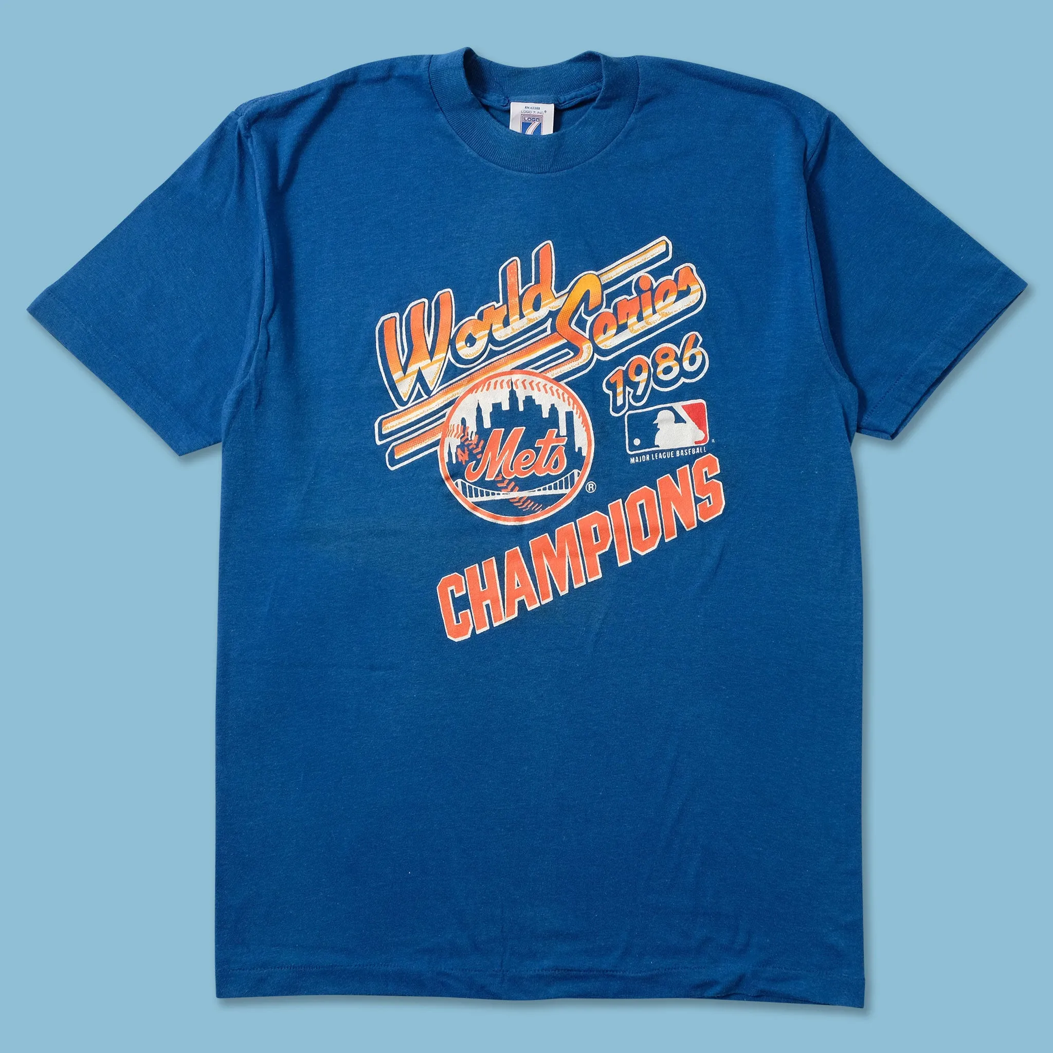 Essential Fit 1986 New York Mets T-Shirt Small