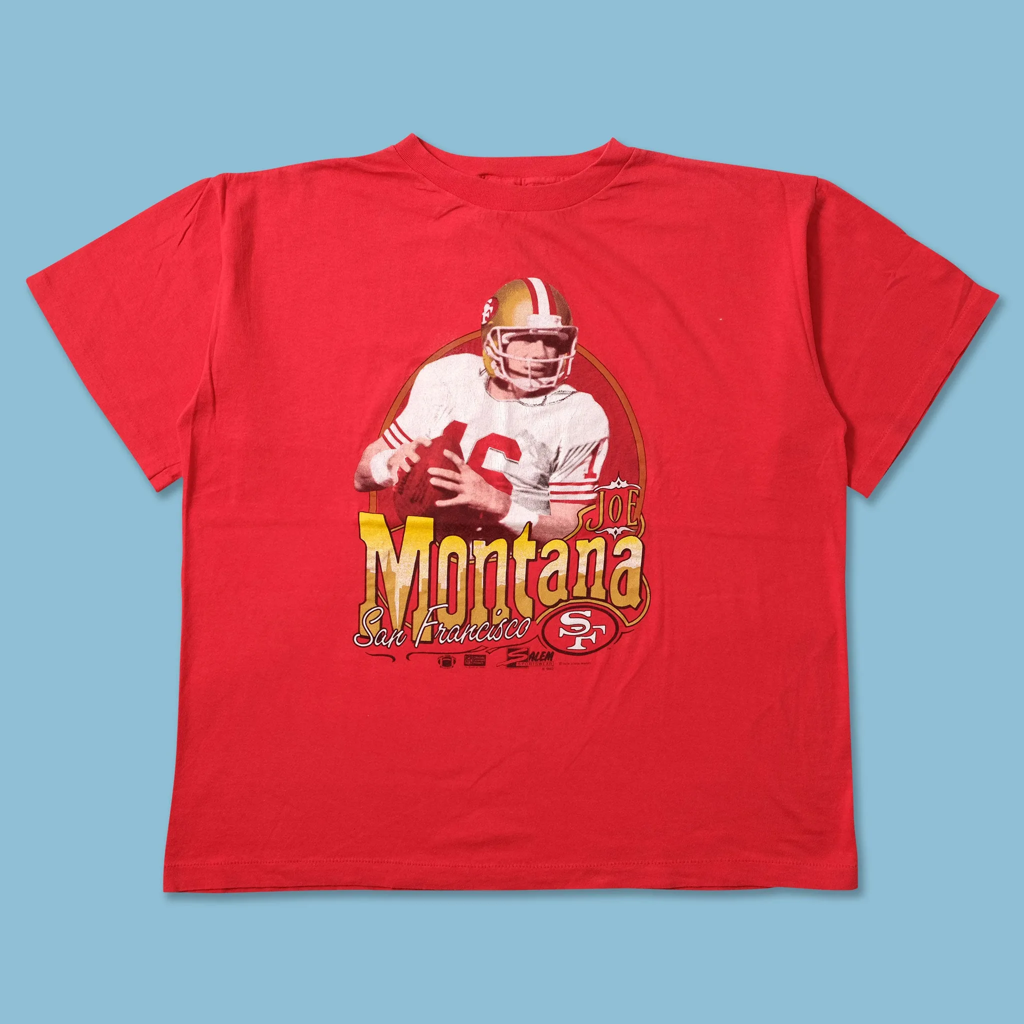 NonIronTechnology 1990 Joe Montana T-Shirt XLarge