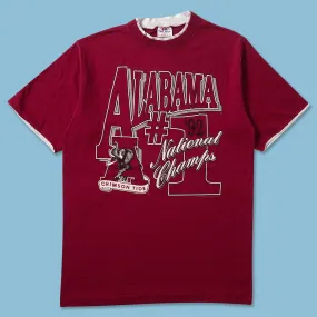 slim fit 1992 Alabama Crimson Tide T-Shirt Medium