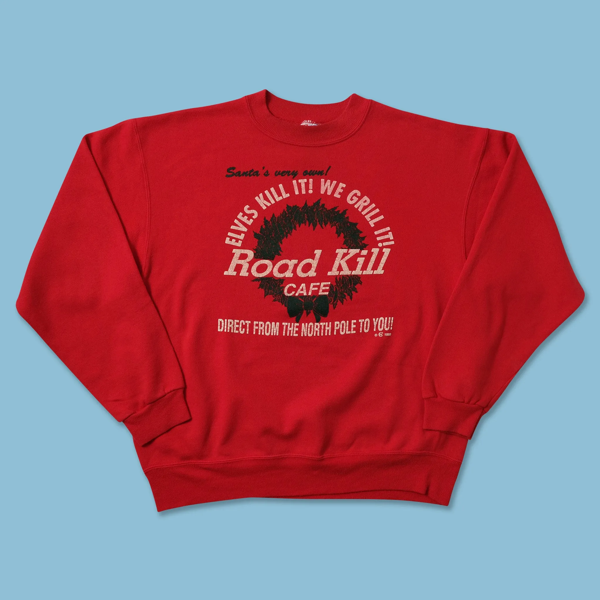 1993 Roadl Kill Cafe Sweater Small product abstract mystery