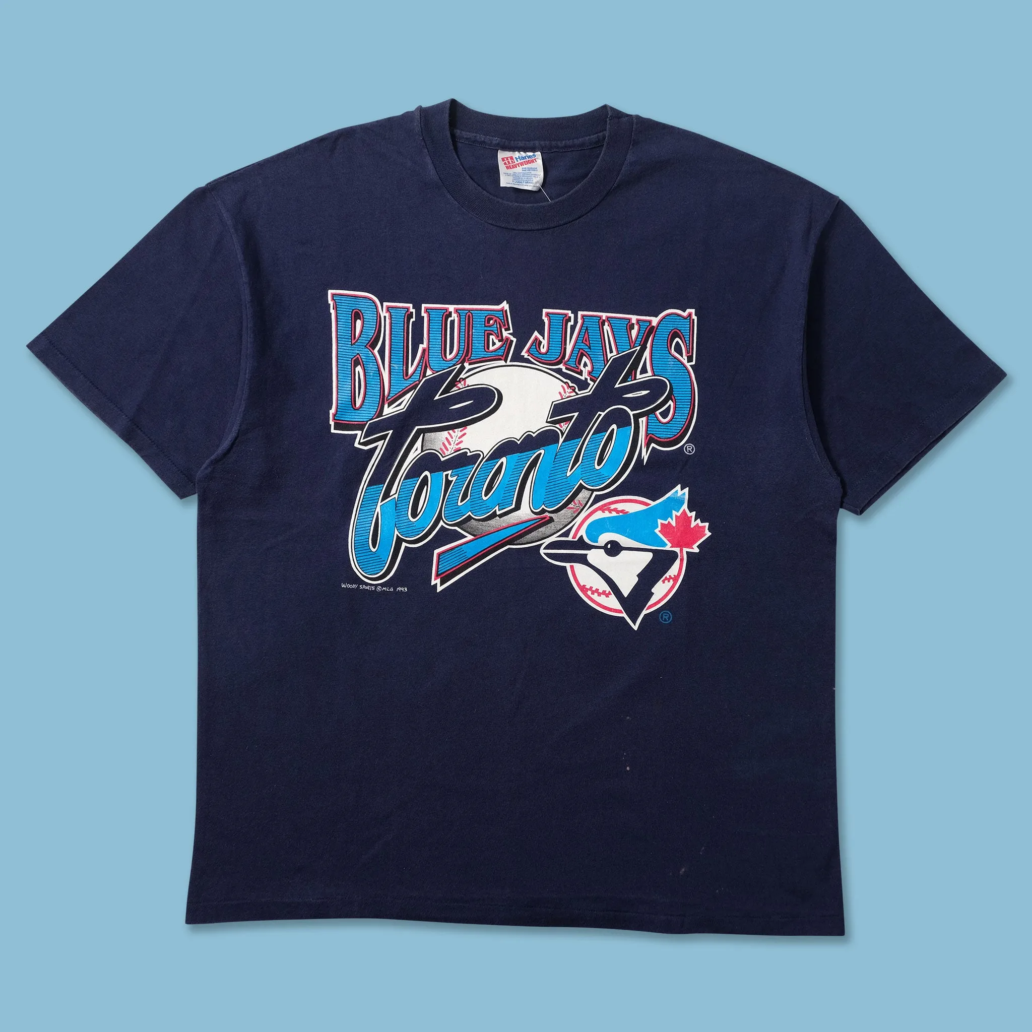 Comfort and style WrinkleFreeFabric 1993 Toronto Blue Jays T-Shirt Large