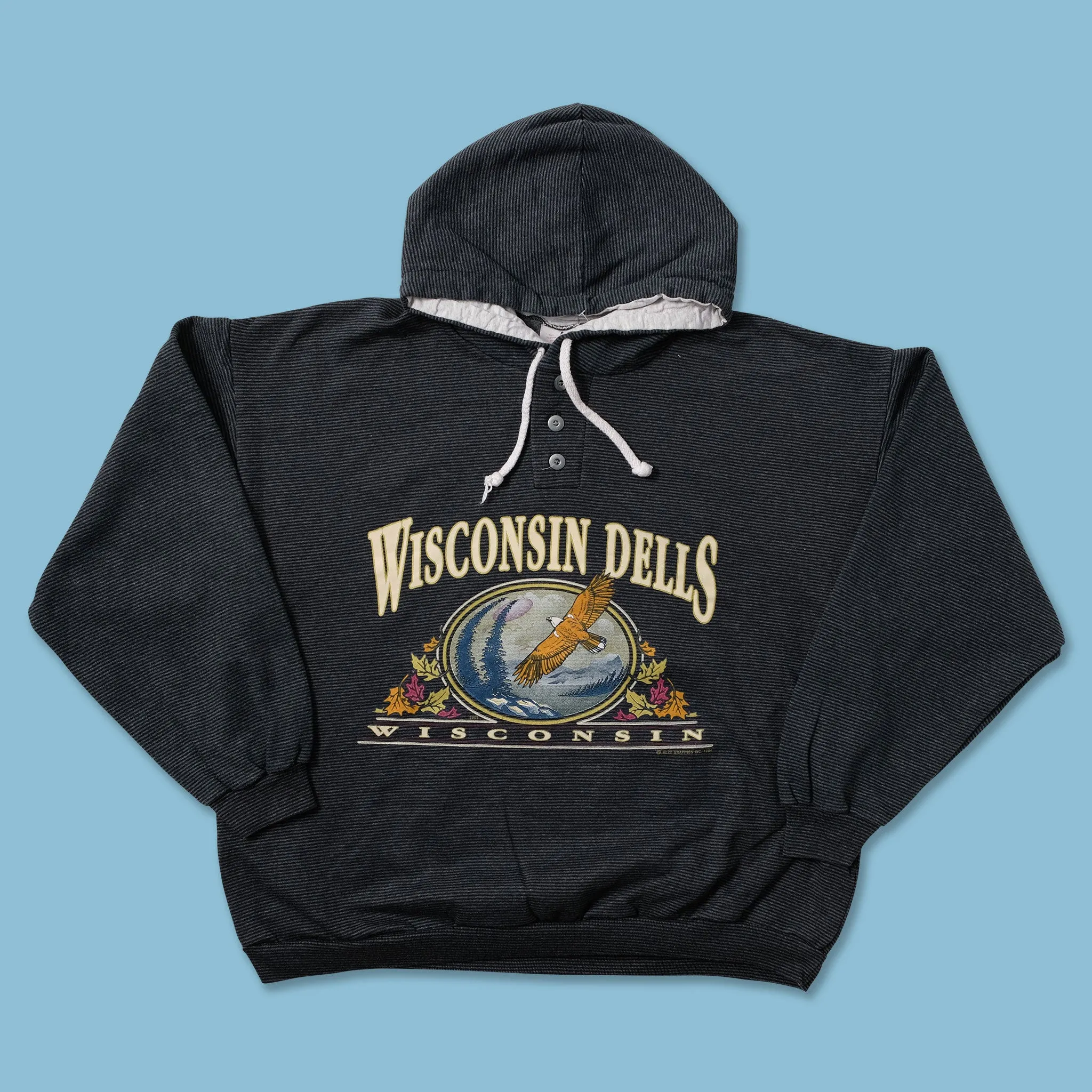 1994 Wisconsin Hoody Medium product yoga friendliness