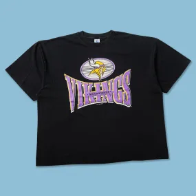 1996 Minnesota Vikings T-Shirt 3XL Sweat Absorbent Relaxed Torso Fit