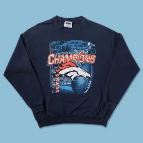 Fresh Bold goes with boots 1999 Denver Broncos Sweater Medium