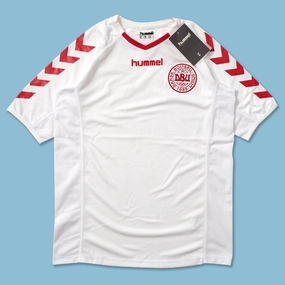 2003 Hummel Denmark Jersey Small UV Protective Coating