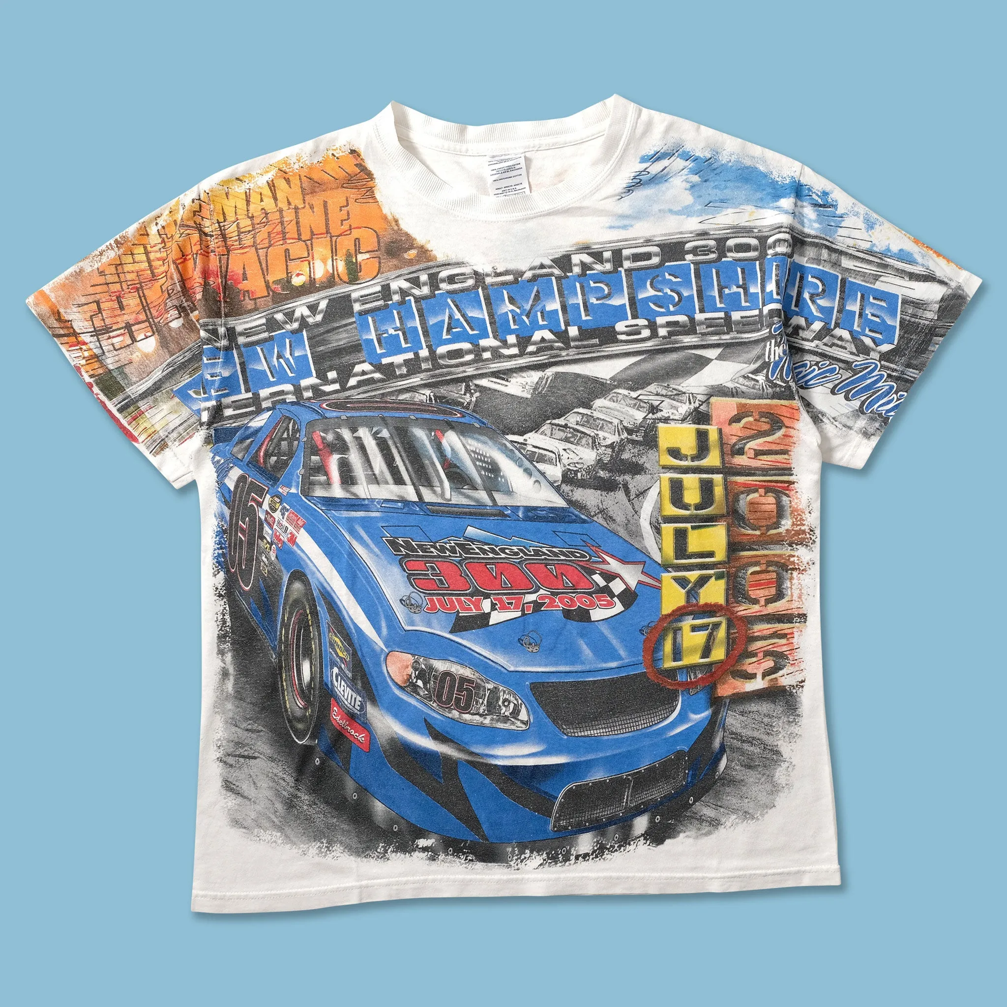 Comfort Wearable 2005 Nascar Racing T-Shirt Medium