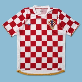 Anti Pill Finish 2006 Nike Croatia Jersey