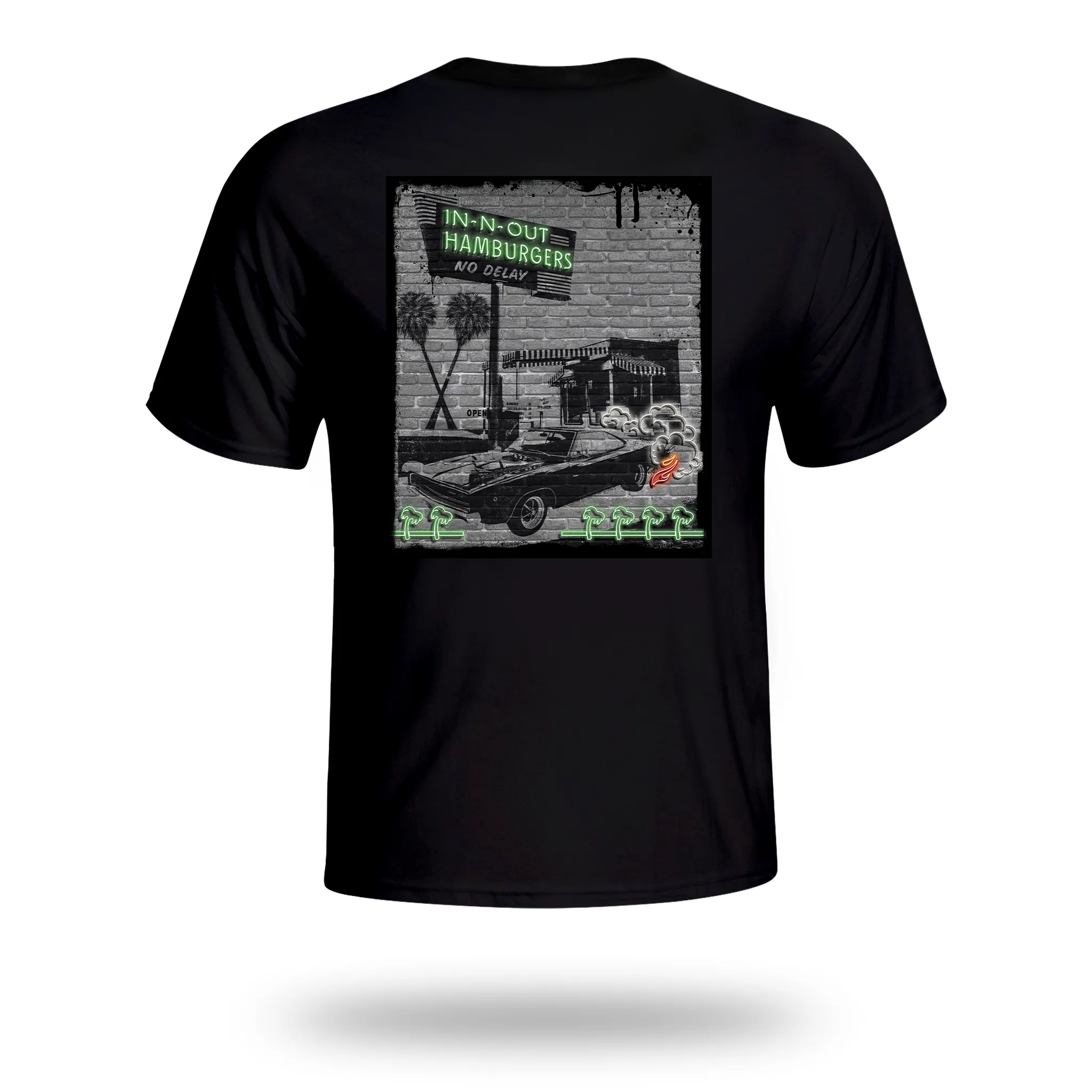 2023 Quality-N-Speed Black Unisex Core Slim fit clothing