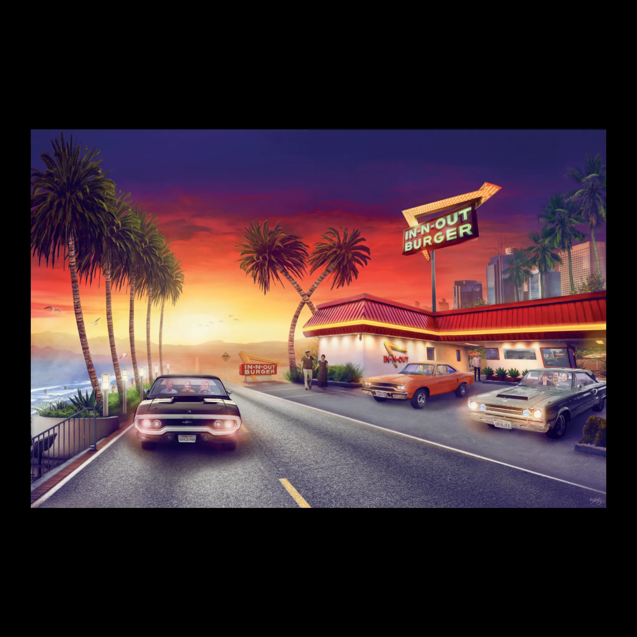 Vintage authenticity 2025 Beach Cruise Black