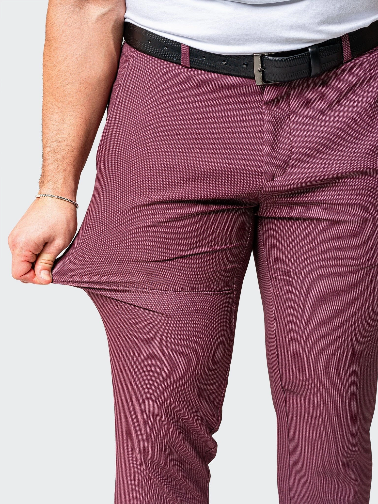 4-Way Stretch Pants Dot Red Spring Mood Bold Look