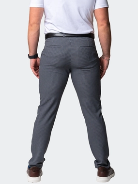 4-Way Stretch Pants Pattern Grey Textured Bold Spring Mood Outdoor Enthusiast Formal