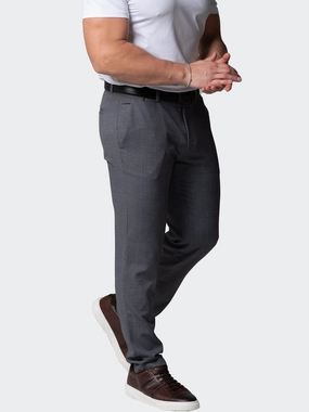4-Way Stretch Pants Square Grey Fit Anytime
