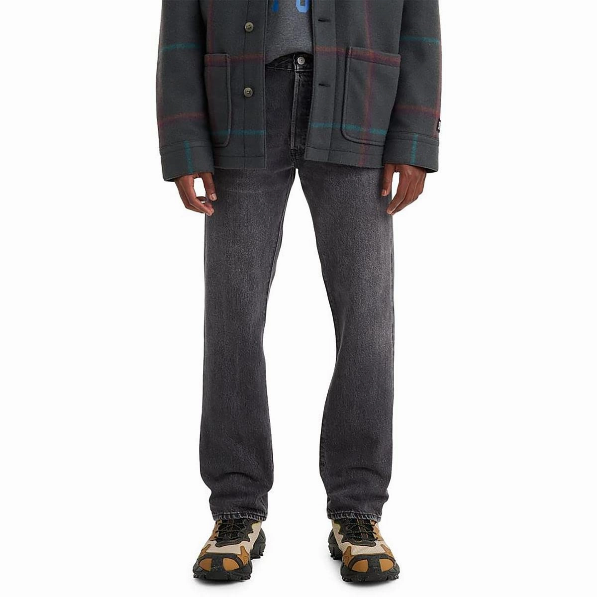 Professional Wear Urban Explorer Modern Winter Warmth Loose 501 Original Mens Denim Straight Leg Jeans