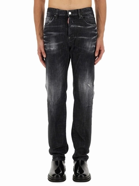 Office Wear Modern Rainy Day Minimal Fading 642" Jeans
