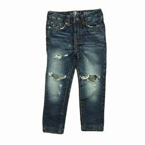 7 for all Mankind Boys Blue Jeans Adaptable Fit
