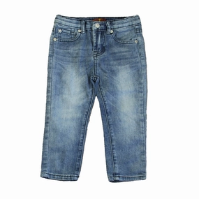 7 for all Mankind Boys Blue Jeans Tailored Fit