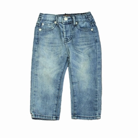 7 for all Mankind Girls Blue Jeans ReinforcedHemline Durable Seam Construction