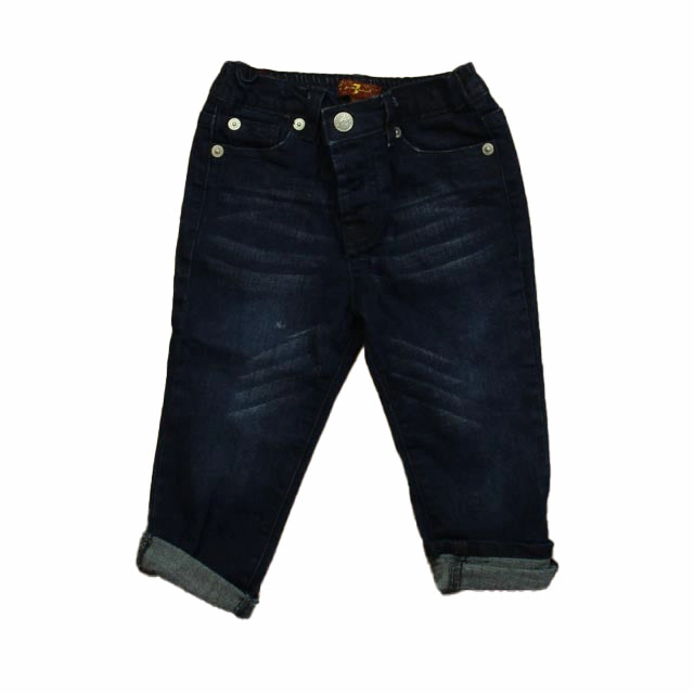 Hygienic Inner Layer Stay Cool 7 for All Mankind Girls Blue Jeans