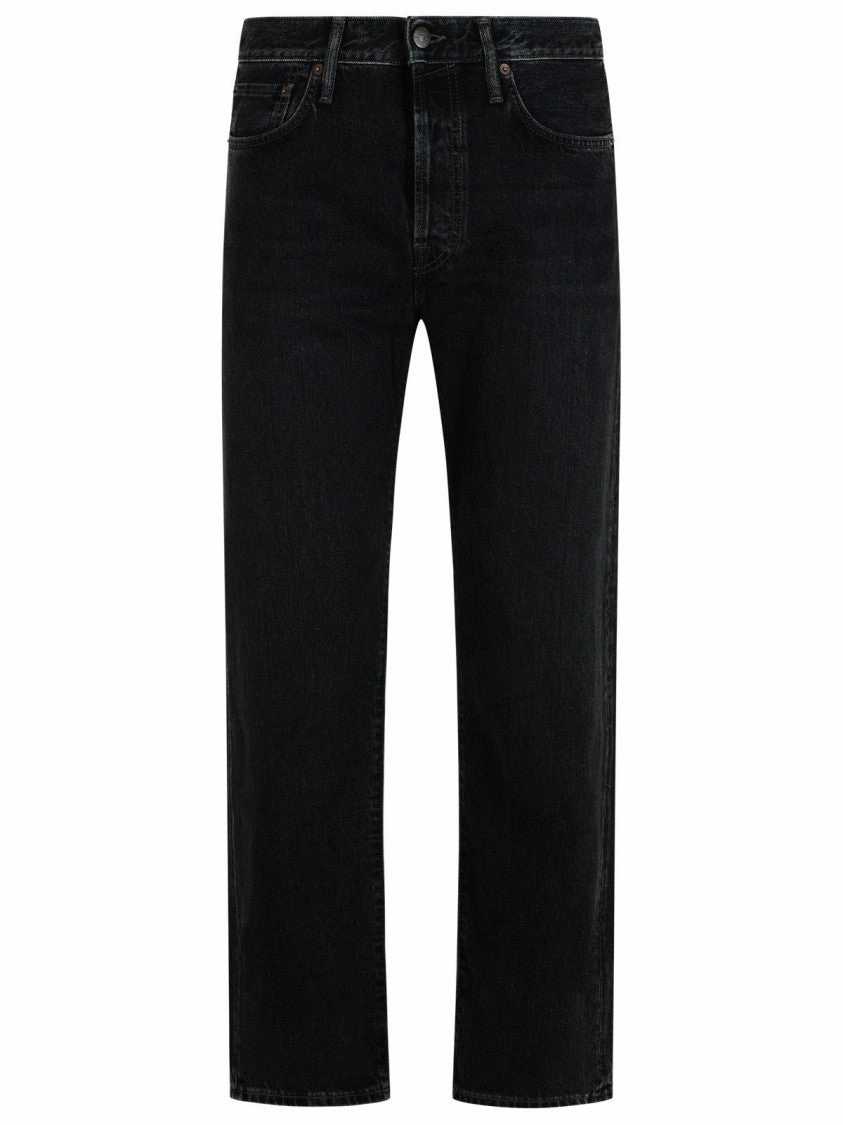 Relaxed Style Work Ready Outdoor Enthusiast Tear Resistant Denim '1996' Black Cotton Jeans