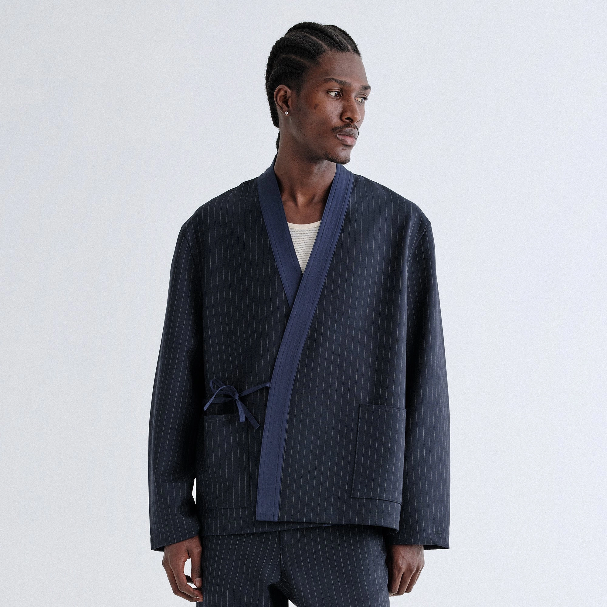 &Kin Double Weave Karter Gi - Nocturnal Durable Stitching