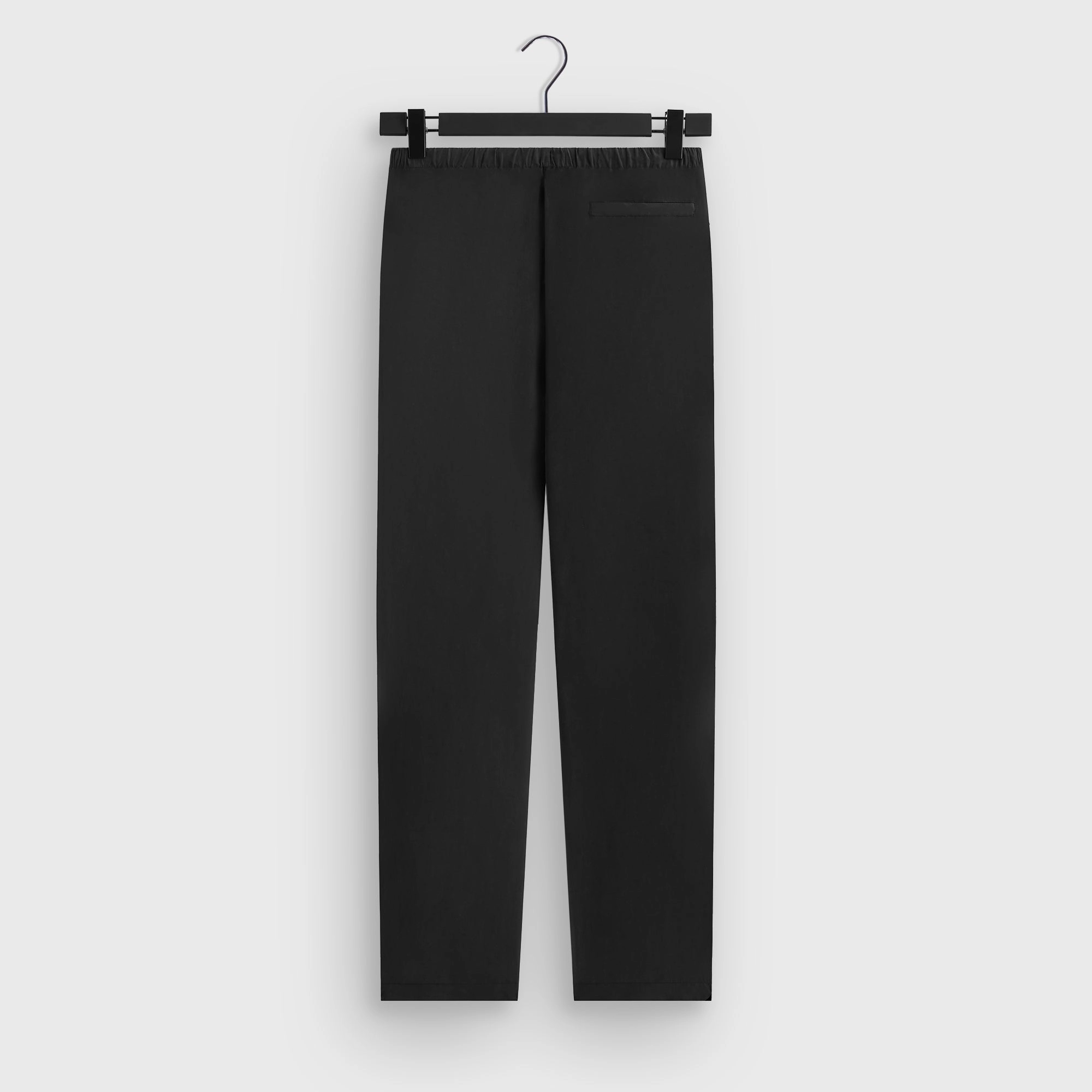 &Kin Silk Habotai Grayson Pant - Black Recycled fibers Tagless Labeling