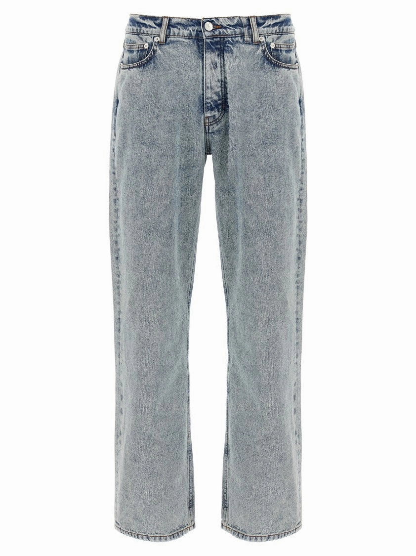 'Classic Cut' Jeans Breathable Minimalist Light Washed