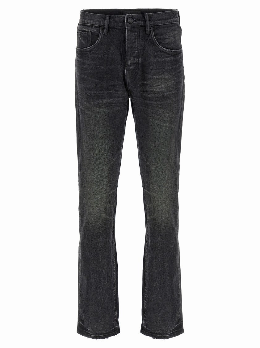 Fashion Lover Youth Style Smooth 'P005 Double Dip Coated' Jeans