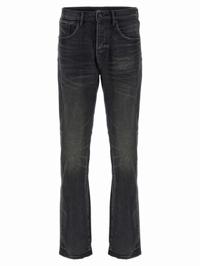 Fashion Lover Youth Style Smooth 'P005 Double Dip Coated' Jeans