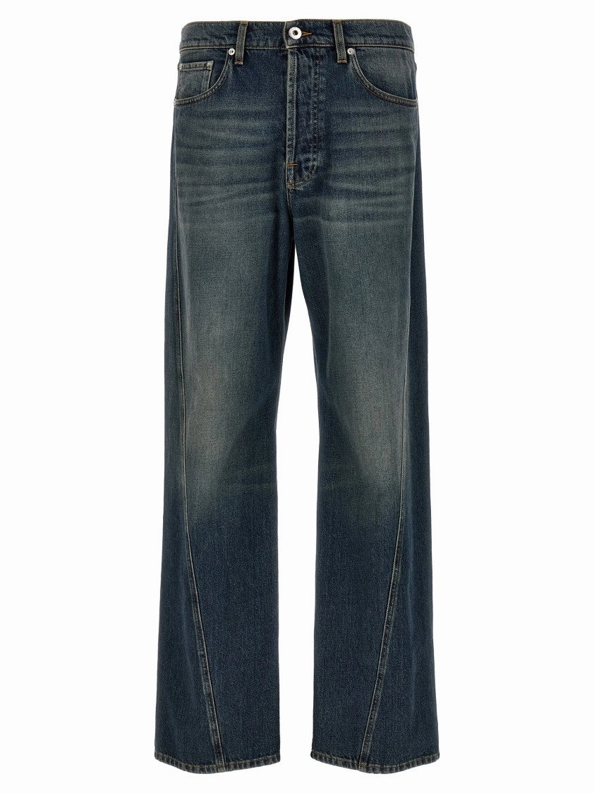 Cropped length Flexible Match 'Twisted Leg' Jeans