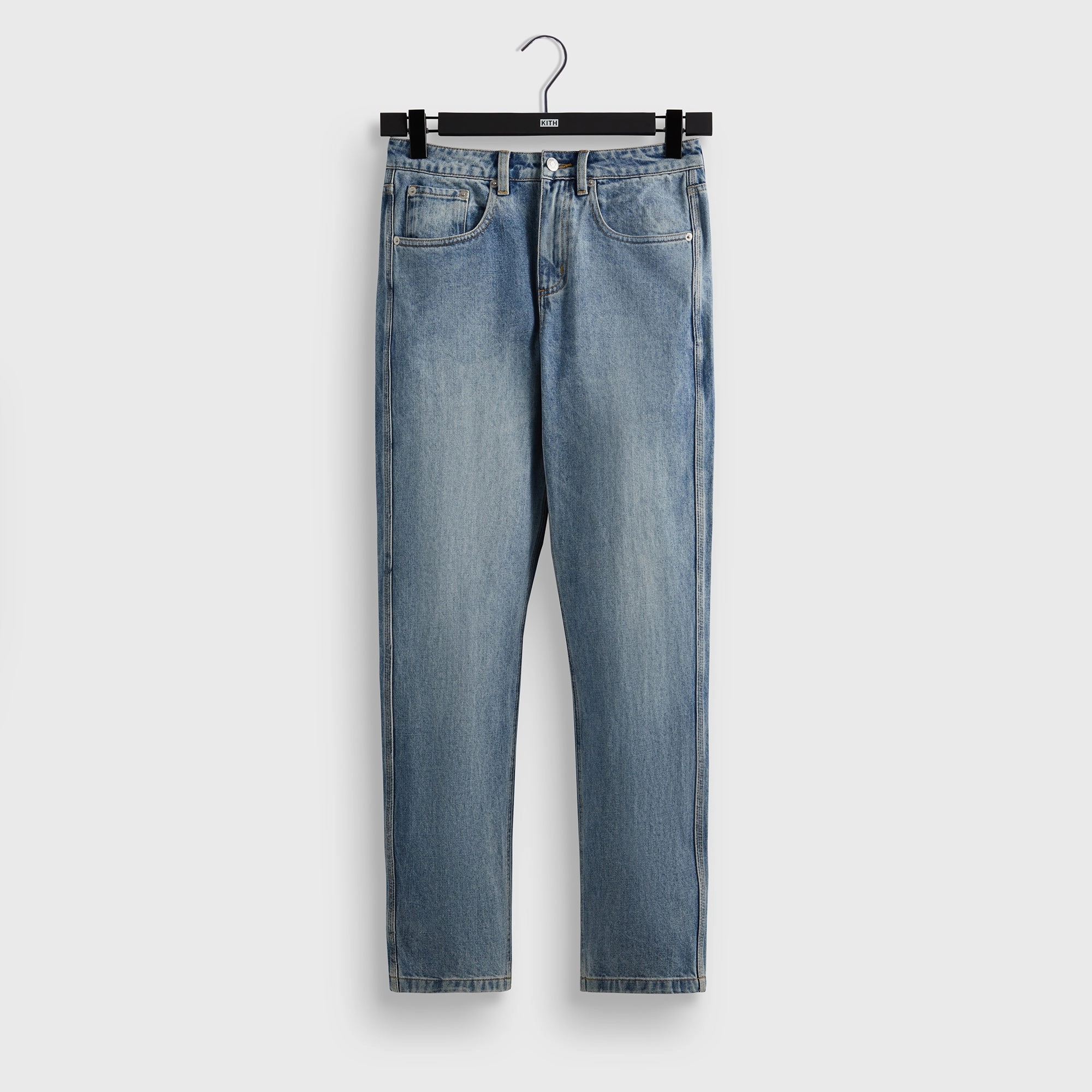 Kith Centre Straight Jean - Dark Indigo Smart Look Compact Storage