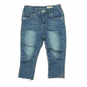 Contoured Panel Design Essential Wearable Adriano Goldschmied Girls Blue Jeans