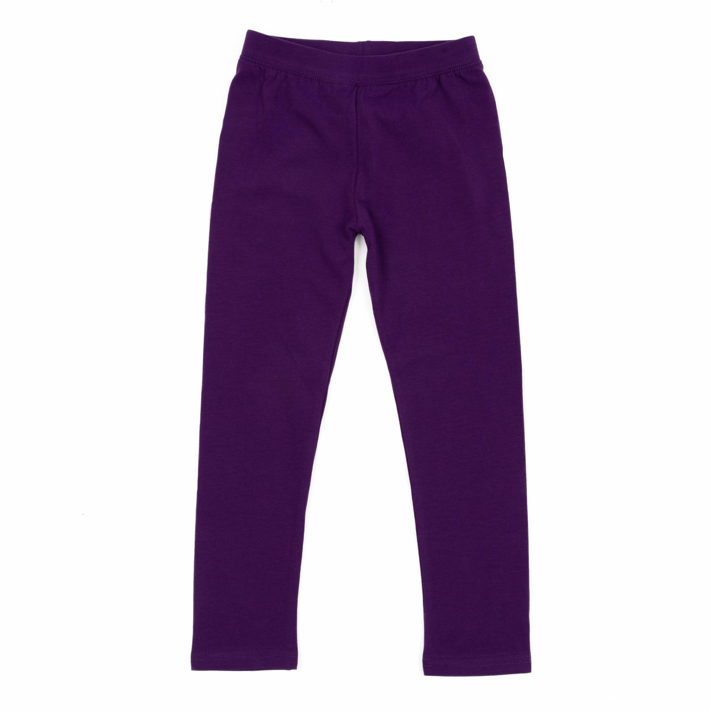 Bi Stretch Fabric Roll-up style Girls Legging Boho Solid Color