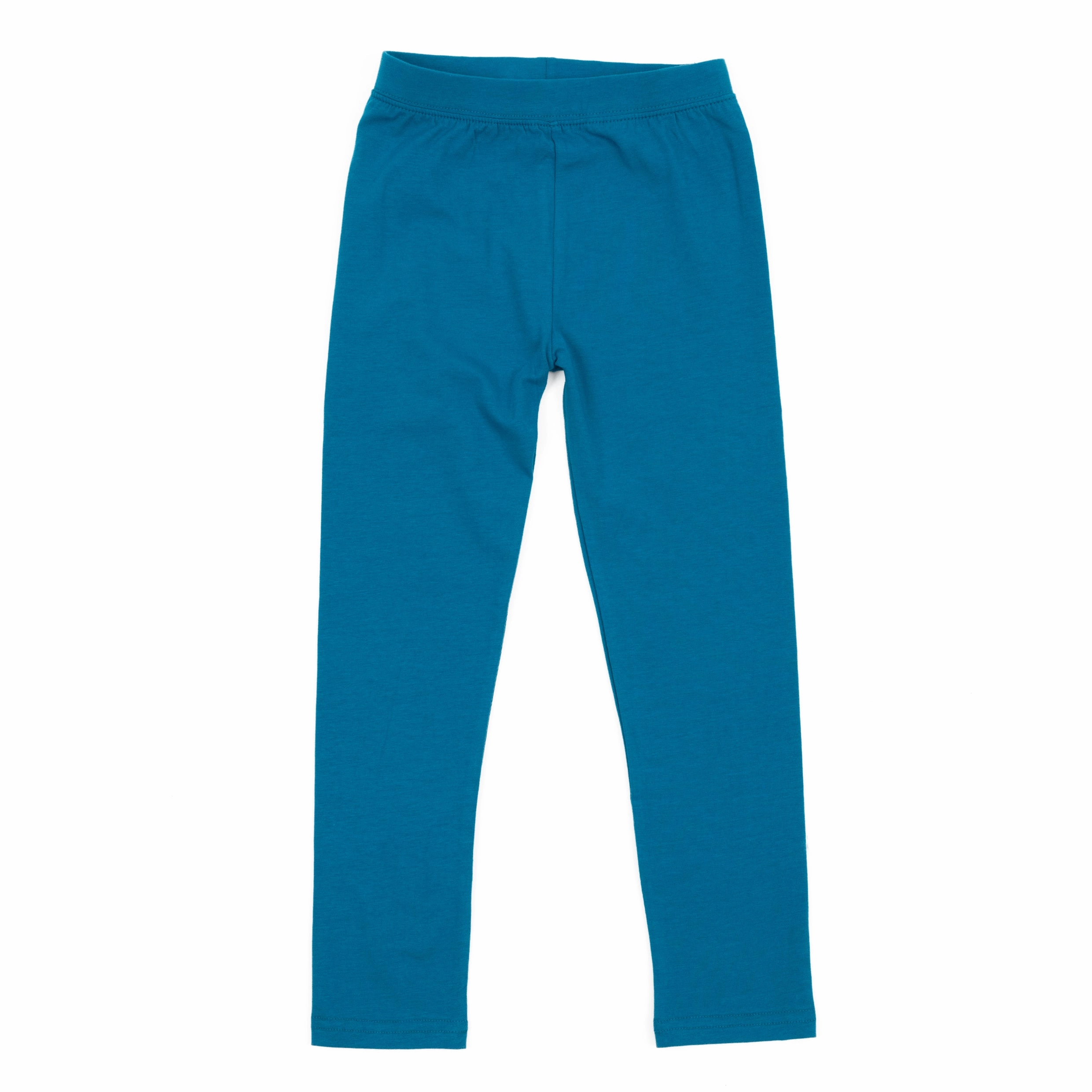 Hygienic Coating Girls Legging Boho Solid Color