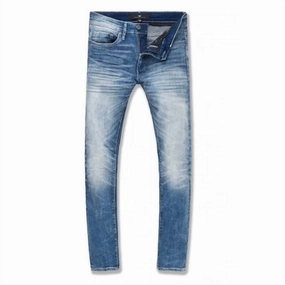 Men's Ross Hamilton Pure Denim Jean In Aged Wash Routine Wear Quick Matchup