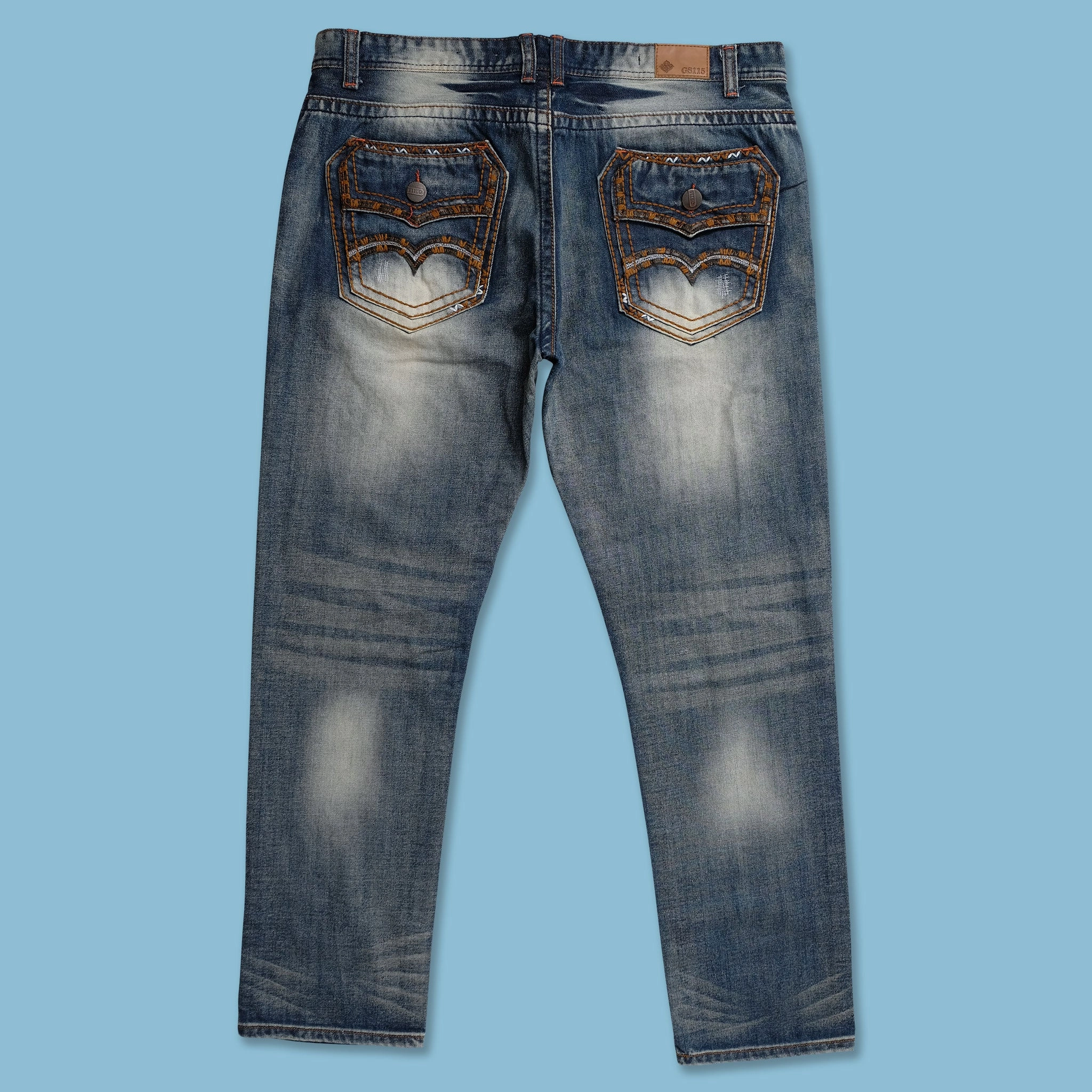 LowProfileWaistband Y2K Denim Pants 40x32