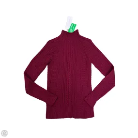 Sweater By Krimson Klover In Maroon, Size: S Retro design