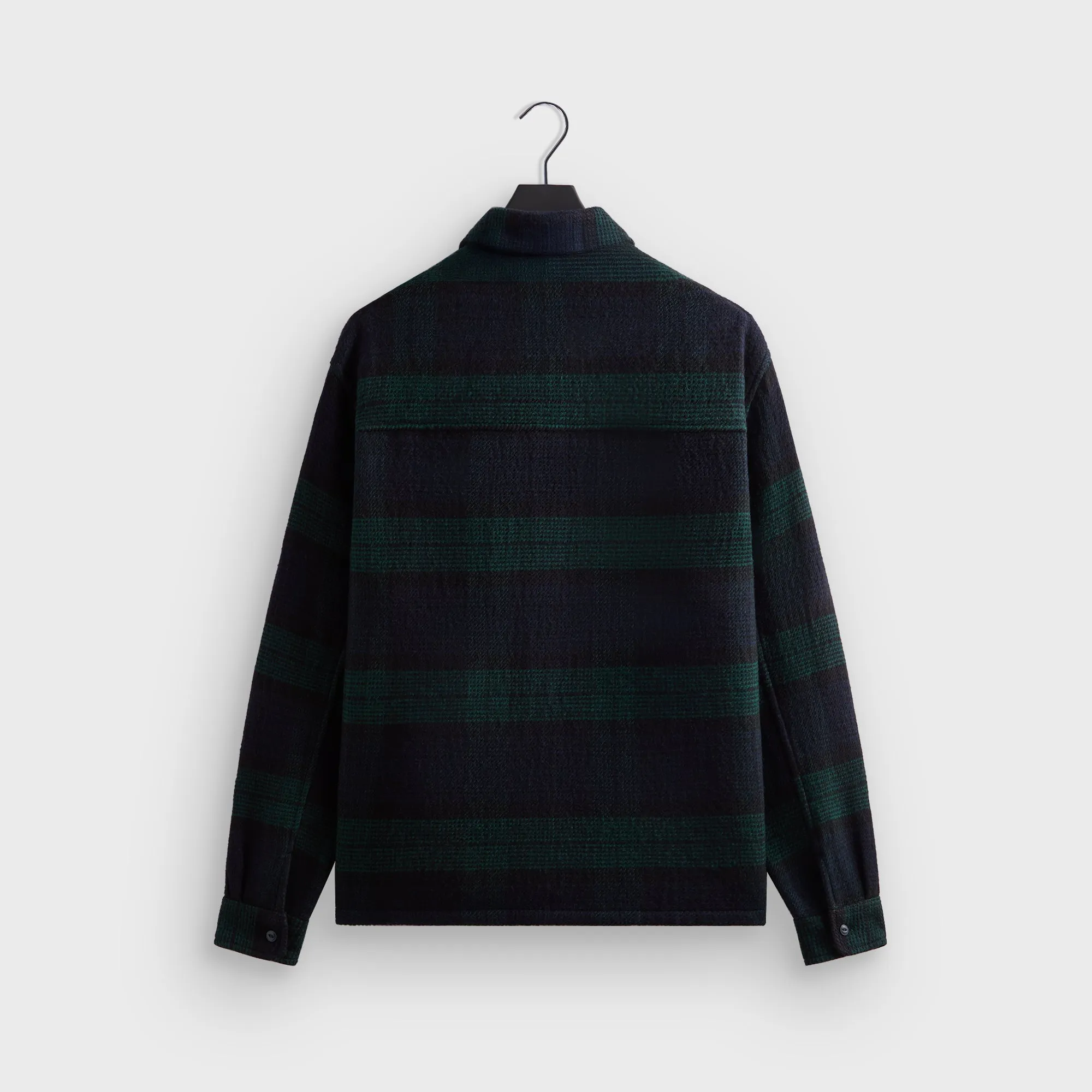 Twill Weave Kith Textured Plaid Isaiah Buttondown - Stadium