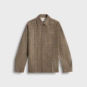 Jil Sander Shirt 163 - Hazelnut Mouline Sustainable Dye Process