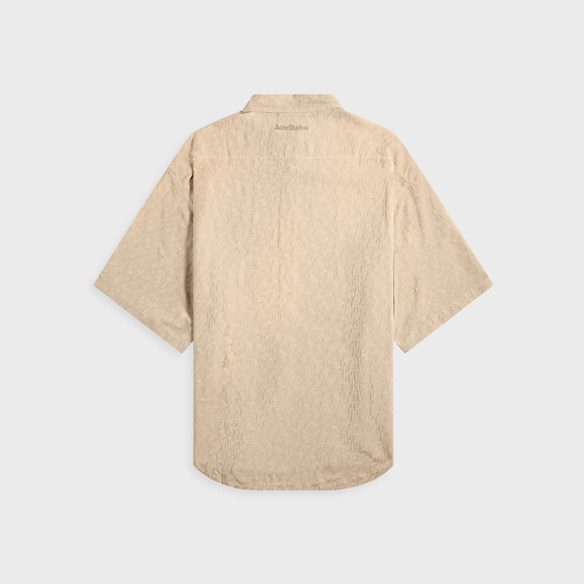 Cocktail Party Minimalist Style Acne Studios Shirt - Warm Grey