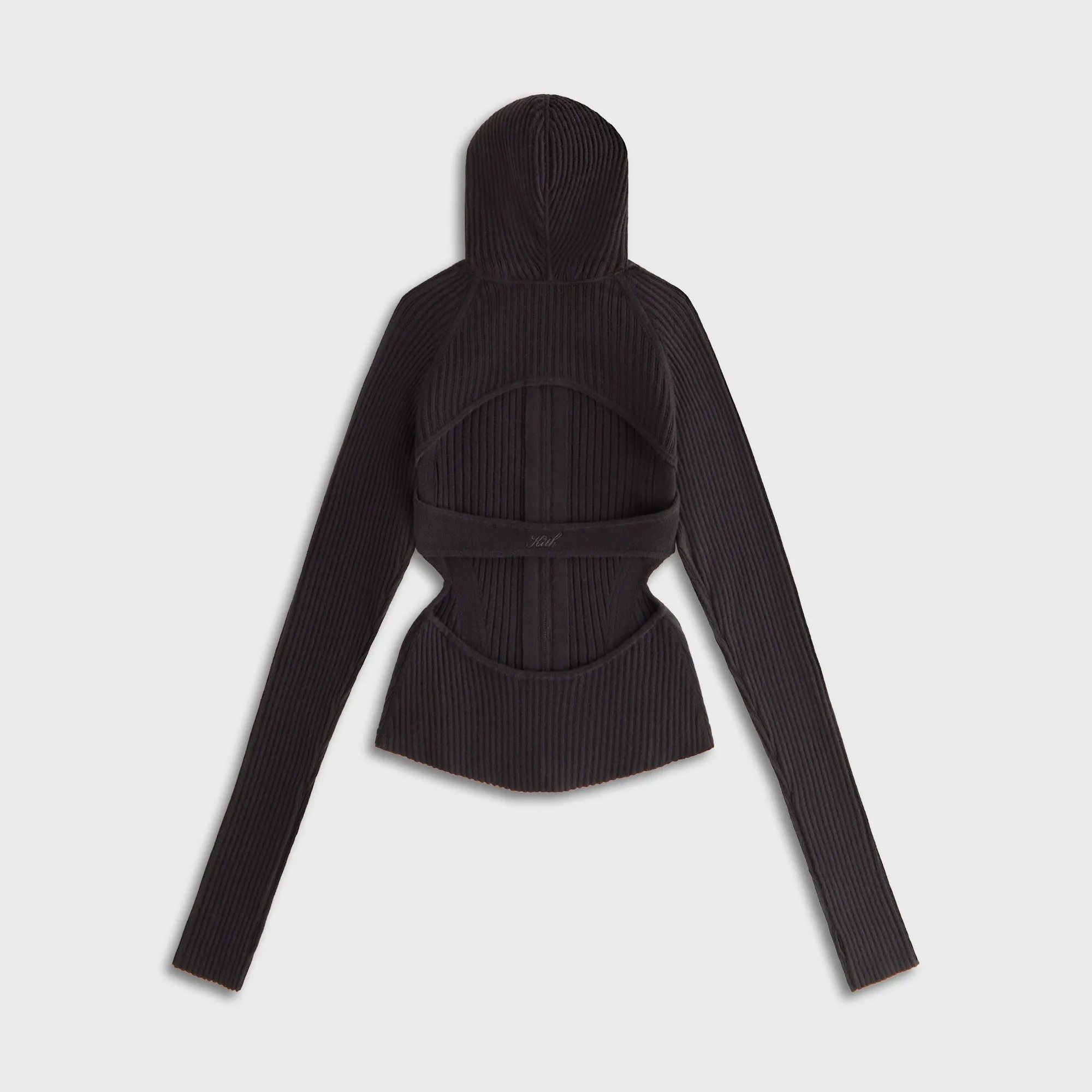 product dancing suitable rhythm Kith Women Mina Backless Sweater Hoodie - Hematite
