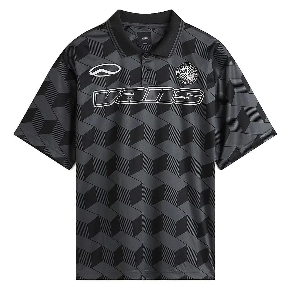 Vans Rigsby Soccer Polo Shirt - Black Athletic Wear Streetwear attitude
