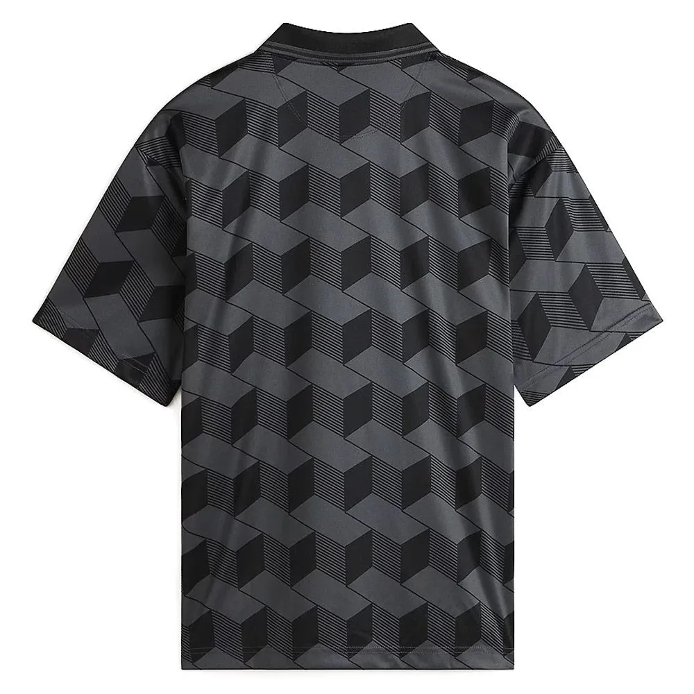 Perfect Comfort Vans Rigsby Soccer Polo Shirt - Black
