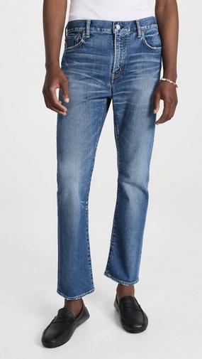 Sanded Seam Comfort Outfit Essential Allentown Dress Straight Leg Jeans In Blue