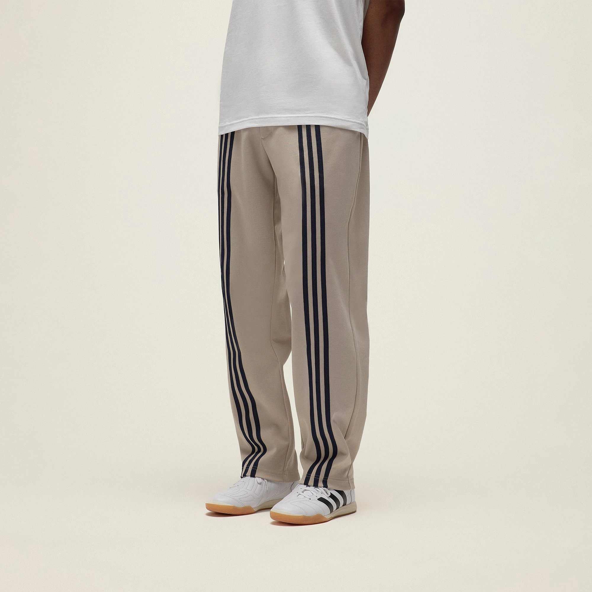 Water Resistant Finish Kith for adidas Football Track Pant - Beige