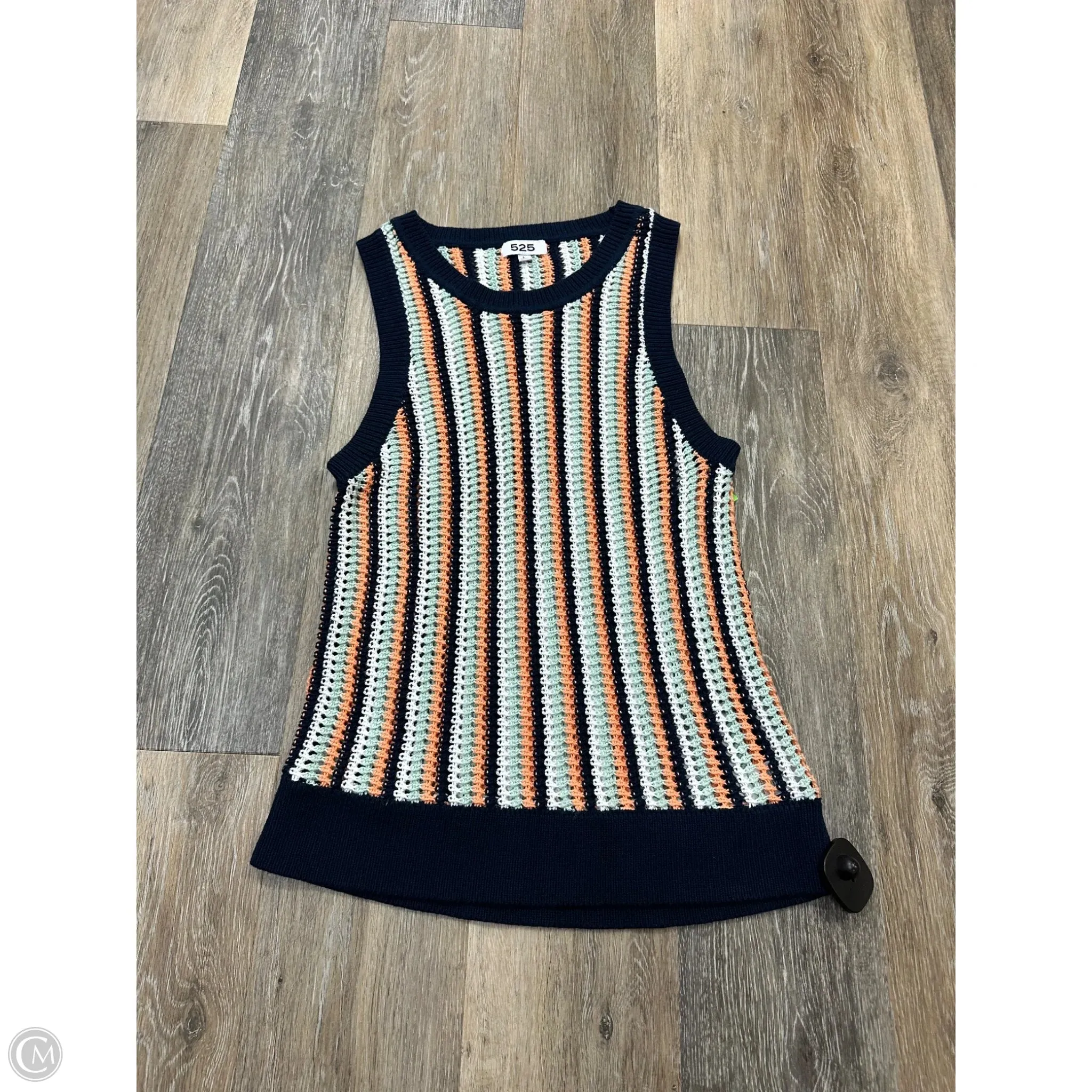 Vest Sweater By 525 In Multi-colored, Size: L Thermal Regulation Technology Interlock Stitching