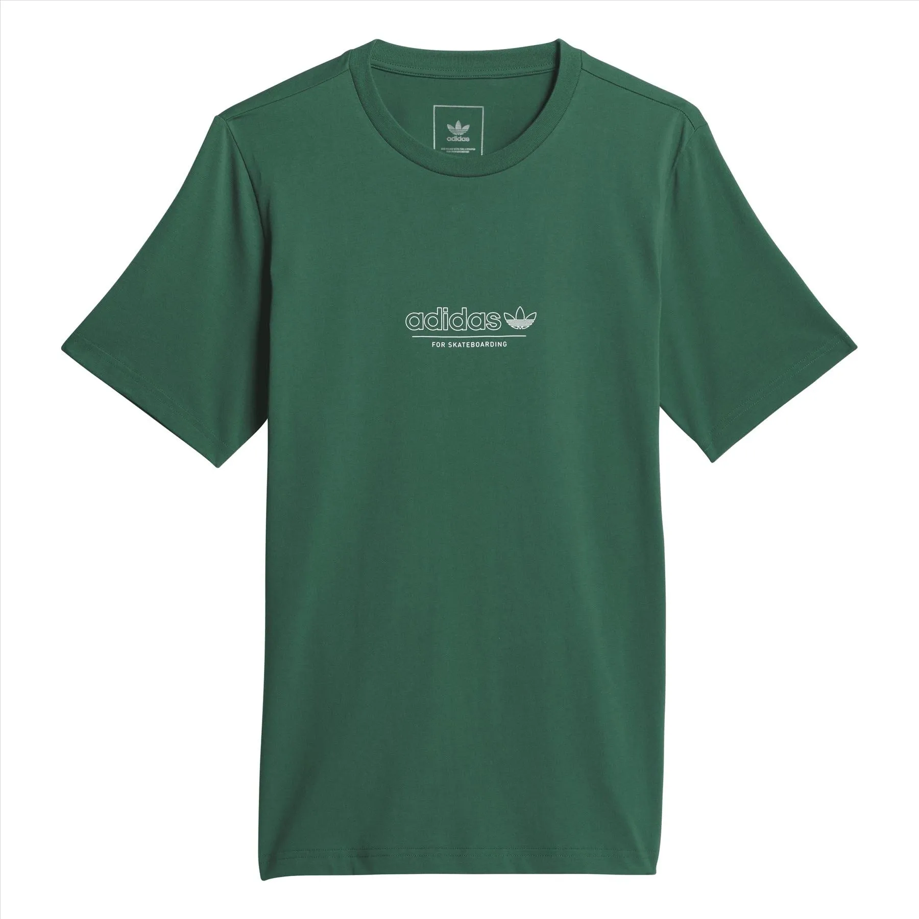 Trendy Comfort Fit Adidas 4.0 Strike Through T-Shirt - Dark Green