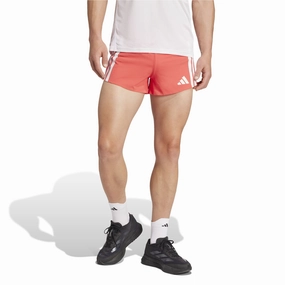 connected adidas | Men's Adizero Gel Short - Semi Lucid Red