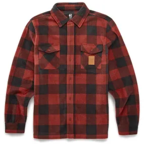 Runway Inspired Breathable Underarm Vents Etnies Woodsman Fleece - Rust