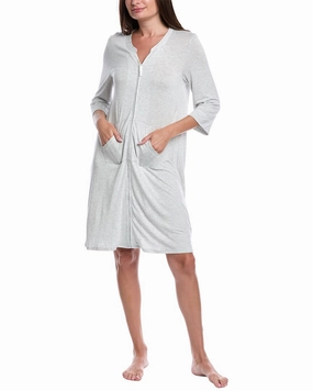 Relaxed Silhouette Ellen Tracy Front Zip Robe